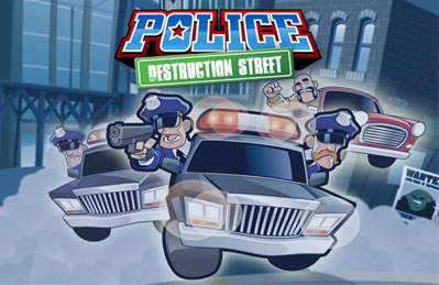 Police Destruction Street